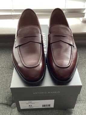 ANTONIO MAURIZI Penny Loafer, size 9 US / 42 EU